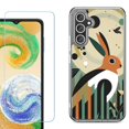 thumbnail image 1 of Phone Case for Samsung Galaxy S26 5G, with Screen Protector, by OneToughShield - Rabbit, 1 of 5