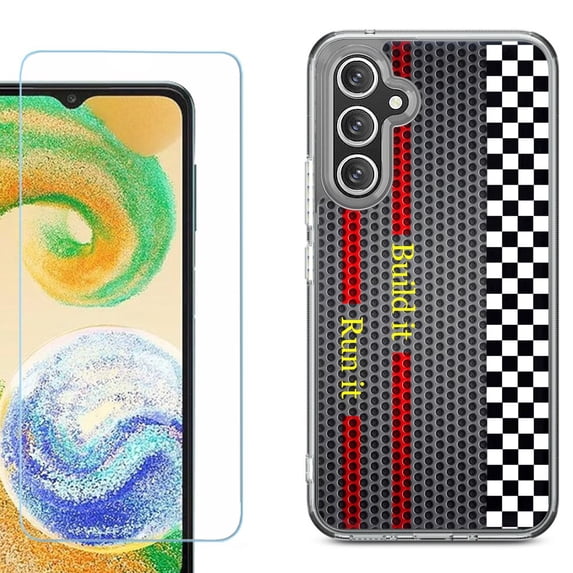 Phone Case for Samsung Galaxy S26 5G, with Screen Protector, by OneToughShield - Racing