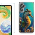 thumbnail image 1 of Phone Case for Samsung Galaxy S26 5G, with Screen Protector, by OneToughShield - Seahorse, 1 of 5
