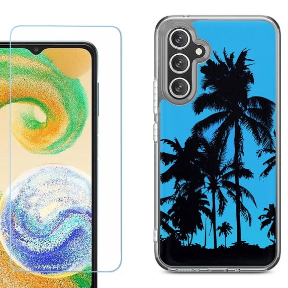 Phone Case for Samsung Galaxy S26 5G, with Screen Protector, by OneToughShield - Tropical Summer