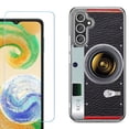 thumbnail image 1 of Phone Case for Samsung Galaxy S26 5G, with Screen Protector, by OneToughShield - Vintage Camera, 1 of 5