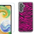 thumbnail image 1 of Phone Case for Samsung Galaxy S26 5G, with Screen Protector, by OneToughShield - Zebra Pink, 1 of 5