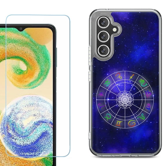 Phone Case for Samsung Galaxy S26 5G, with Screen Protector, by OneToughShield - Zodiac / Horoscope