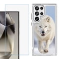 thumbnail image 1 of Phone Case for Samsung Galaxy S26 Ultra, with Screen Protector, by OneToughShield - Arctic Wolf, 1 of 5