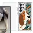 thumbnail image 1 of Phone Case for Samsung Galaxy S26 Ultra, with Screen Protector, by OneToughShield - Basset Hound, 1 of 5