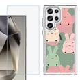 thumbnail image 1 of Phone Case for Samsung Galaxy S26 Ultra, with Screen Protector, by OneToughShield - Bunny Mix, 1 of 5