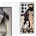thumbnail image 1 of Phone Case for Samsung Galaxy S26 Ultra, with Screen Protector, by OneToughShield - Cat Craft, 1 of 5