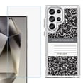 thumbnail image 1 of Phone Case for Samsung Galaxy S26 Ultra, with Screen Protector, by OneToughShield - Composition Book, 1 of 5