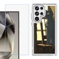 thumbnail image 1 of Phone Case for Samsung Galaxy S26 Ultra, with Screen Protector, by OneToughShield - Curious Cat, 1 of 5