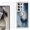 thumbnail image 1 of Phone Case for Samsung Galaxy S26 Ultra, with Screen Protector, by OneToughShield - Deer Winter, 1 of 5