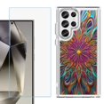 thumbnail image 1 of Phone Case for Samsung Galaxy S26 Ultra, with Screen Protector, by OneToughShield - Doodle Art, 1 of 5