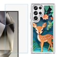 thumbnail image 1 of Phone Case for Samsung Galaxy S26 Ultra, with Screen Protector, by OneToughShield - Fawn Craft, 1 of 5