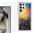 thumbnail image 1 of Phone Case for Samsung Galaxy S26 Ultra, with Screen Protector, by OneToughShield - Flower Field, 1 of 5