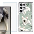 thumbnail image 1 of Phone Case for Samsung Galaxy S26 Ultra, with Screen Protector, by OneToughShield - French Bulldog, 1 of 5