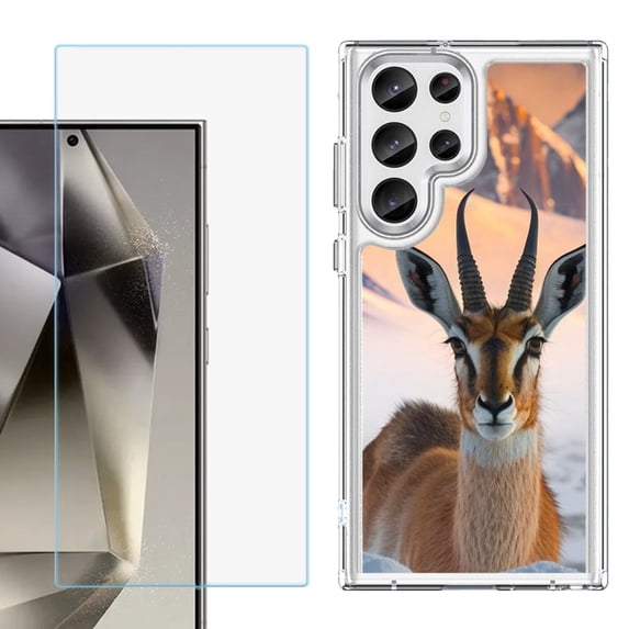 Phone Case for Samsung Galaxy S26 Ultra, with Screen Protector, by OneToughShield - Gazelle