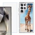 thumbnail image 1 of Phone Case for Samsung Galaxy S26 Ultra, with Screen Protector, by OneToughShield - Giraffe, 1 of 5