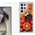 thumbnail image 1 of Phone Case for Samsung Galaxy S26 Ultra, with Screen Protector, by OneToughShield - Ladybug Flower, 1 of 5