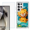 thumbnail image 1 of Phone Case for Samsung Galaxy S26 Ultra, with Screen Protector, by OneToughShield - Lion Craft, 1 of 5