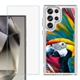 thumbnail image 1 of Phone Case for Samsung Galaxy S26 Ultra, with Screen Protector, by OneToughShield - Macaw, 1 of 5