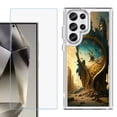 thumbnail image 1 of Phone Case for Samsung Galaxy S26 Ultra, with Screen Protector, by OneToughShield - Melting Clock, 1 of 5