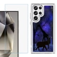 thumbnail image 1 of Phone Case for Samsung Galaxy S26 Ultra, with Screen Protector, by OneToughShield - Midnight Safari, 1 of 5