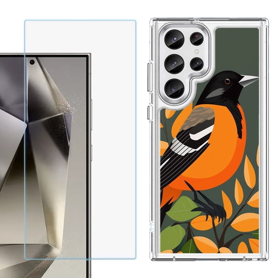 Phone Case for Samsung Galaxy S26 Ultra, with Screen Protector, by OneToughShield - Oriole