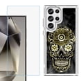 thumbnail image 1 of Phone Case for Samsung Galaxy S26 Ultra, with Screen Protector, by OneToughShield - Skull Smoke, 1 of 5