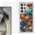 thumbnail image 1 of Phone Case for Samsung Galaxy S26 Ultra, with Screen Protector, by OneToughShield - Starfish Mix, 1 of 5