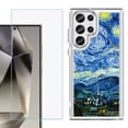 thumbnail image 1 of Phone Case for Samsung Galaxy S26 Ultra, with Screen Protector, by OneToughShield - Starry Night France, 1 of 5