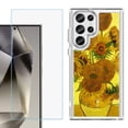 thumbnail image 1 of Phone Case for Samsung Galaxy S26 Ultra, with Screen Protector, by OneToughShield - Sunflower, 1 of 5