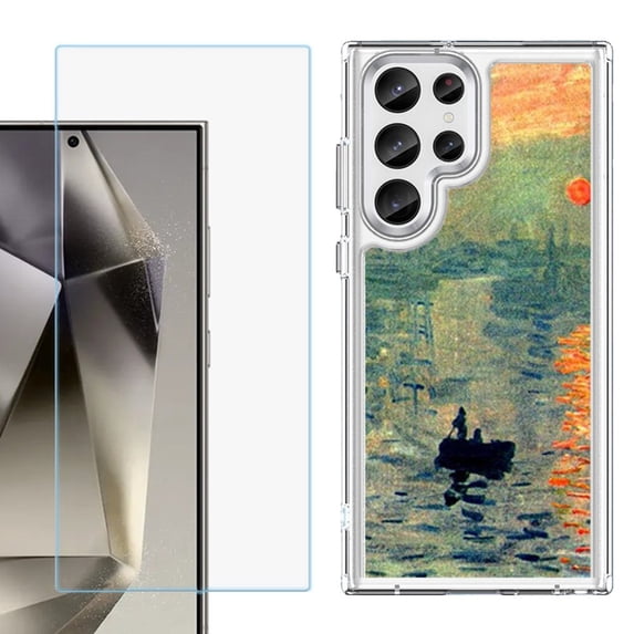 Phone Case for Samsung Galaxy S26 Ultra, with Screen Protector, by OneToughShield - Sunrise Impression