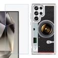 thumbnail image 1 of Phone Case for Samsung Galaxy S26 Ultra, with Screen Protector, by OneToughShield - Vintage Camera, 1 of 5