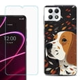 thumbnail image 1 of Phone Case for T-Mobile Revvl 7 5G, Shockproof Case Cover with Tempered Glass Screen Protector, by OneToughShield - Beagle, 1 of 1