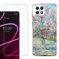 thumbnail image 1 of Phone Case for T-Mobile Revvl 7 5G, Shockproof Case Cover with Tempered Glass Screen Protector, by OneToughShield - Blossom Tree, 1 of 1