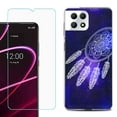 thumbnail image 1 of Phone Case for T-Mobile Revvl 7 5G, Shockproof Case Cover with Tempered Glass Screen Protector, by OneToughShield - Dream Catcher, 1 of 1