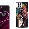 thumbnail image 1 of Phone Case for T-Mobile Revvl 7 5G, Shockproof Case Cover with Tempered Glass Screen Protector, by OneToughShield - Musical Tree, 1 of 1