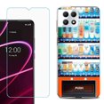 thumbnail image 1 of Phone Case for T-Mobile Revvl 7 5G, Shockproof Case Cover with Tempered Glass Screen Protector, by OneToughShield - Vending Machine, 1 of 1