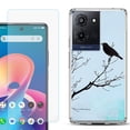 thumbnail image 1 of Phone Case for TCL K33 5G, with Screen Protector, by OneToughShield - Bird at Dawn, 1 of 5