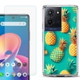 thumbnail image 1 of Phone Case for TCL K33 5G, with Screen Protector, by OneToughShield - Pineapple, 1 of 5