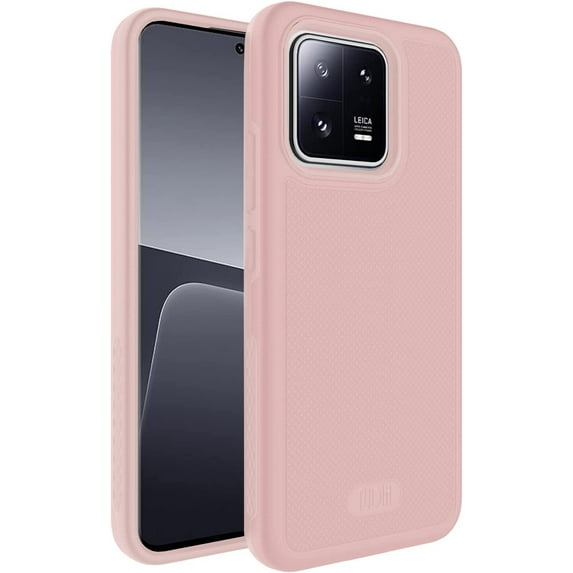 TUDIA MergeGrip Xiaomi 13 Case 5G Dual Layer Heavy Duty Phone Case - Pink