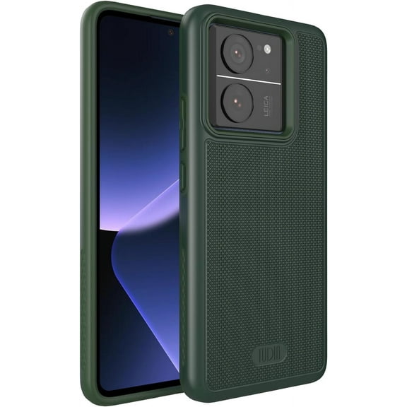 TUDIA MergeGrip Xiaomi 13T Case / Xiaomi 13T Pro Case Heavy Duty Cover - Pine Green