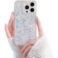 thumbnail image 1 of Phone Case for iPhone 14 Pro Max Cute 3D Bear Glitter Crystal Clear Design for iPhone 14 Pro Max Case Women Girl Shockproof Phone Case-6.7'', 1 of 12