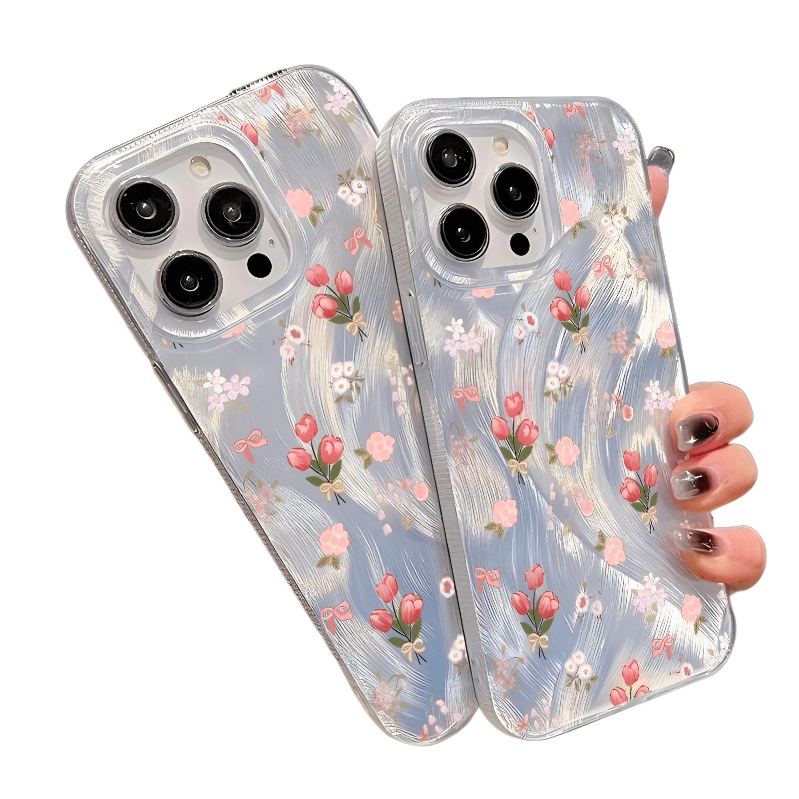 Phone Case for iPhone 15 Plus Shockproof Protective Bumper Hard