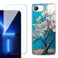 thumbnail image 1 of Phone Case for iPhone 17e, with Screen Protector, by OneToughShield - Almond Tree, 1 of 5