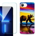 thumbnail image 1 of Phone Case for iPhone 17e, with Screen Protector, by OneToughShield - Bear, 1 of 5