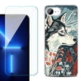 thumbnail image 1 of Phone Case for iPhone 17e, with Screen Protector, by OneToughShield - Calm Husky, 1 of 5