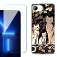 thumbnail image 1 of Phone Case for iPhone 17e, with Screen Protector, by OneToughShield - Cat Craft, 1 of 5