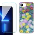 thumbnail image 1 of Phone Case for iPhone 17e, with Screen Protector, by OneToughShield - Chrysanthemums, 1 of 5