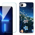 thumbnail image 1 of Phone Case for iPhone 17e, with Screen Protector, by OneToughShield - Daffodils Night, 1 of 5