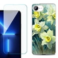 thumbnail image 1 of Phone Case for iPhone 17e, with Screen Protector, by OneToughShield - Daffodils, 1 of 5